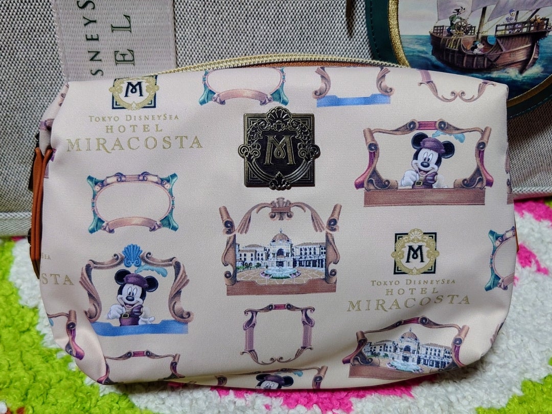 ミラコスタ宿泊者限定グッズのトートバッグ＆ポーチ＆コインケース