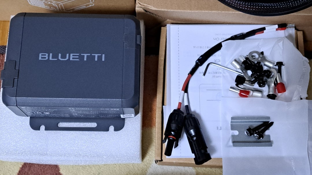 bluetti charger 1 取り付け | キャンピングカーWOHN ステッチ号の旅