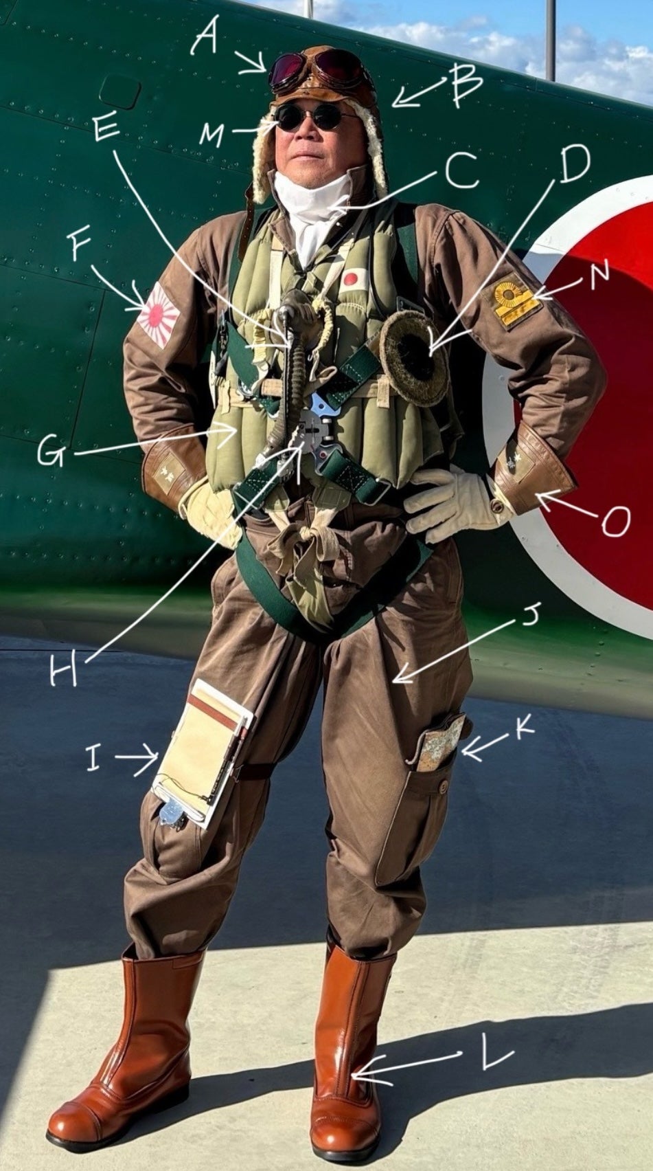 日本海軍航空隊 装備品まとめ ～紫電改搭乗員～ | 軍装 製作 赤とんぼ