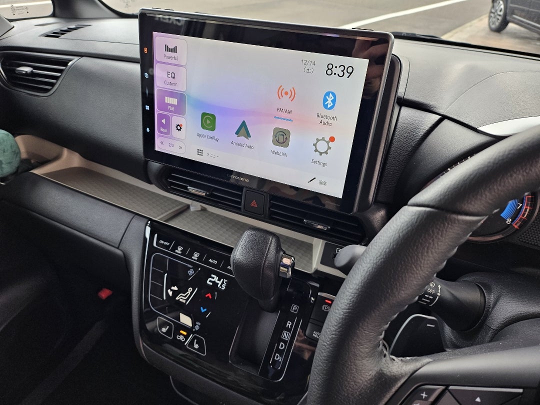 デリカミニに新型ディスプレイオーディオ！！ | 藤原車輌のスタッフブログ