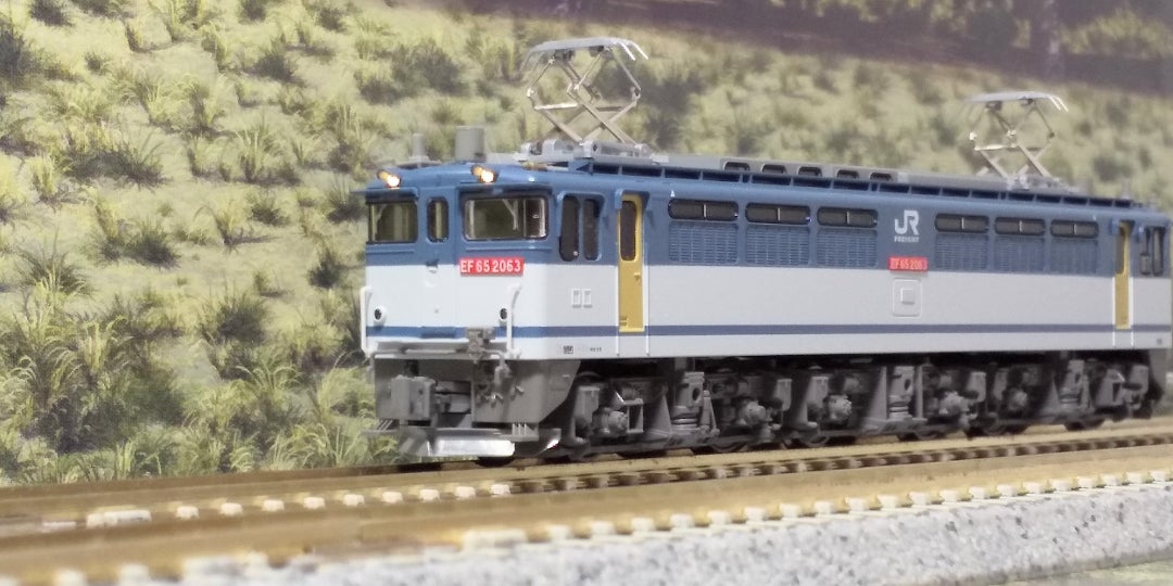 KATO EF65 2000 JR貨物2次更新色 入線‼️ (品番3061-4) | oketa-mokei