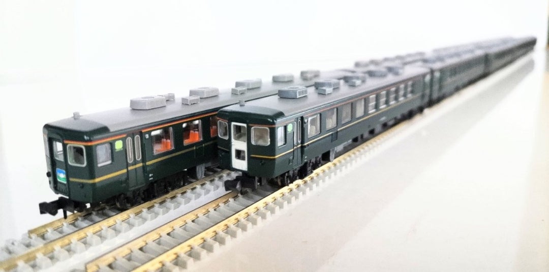 マイクロエース A1856 12系 お座敷客車「白樺」濃緑色塗装 6両セット