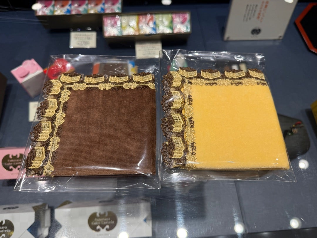 再販速報】福砂屋×近沢レース店コラボハンカチ｜福岡で無事購入
