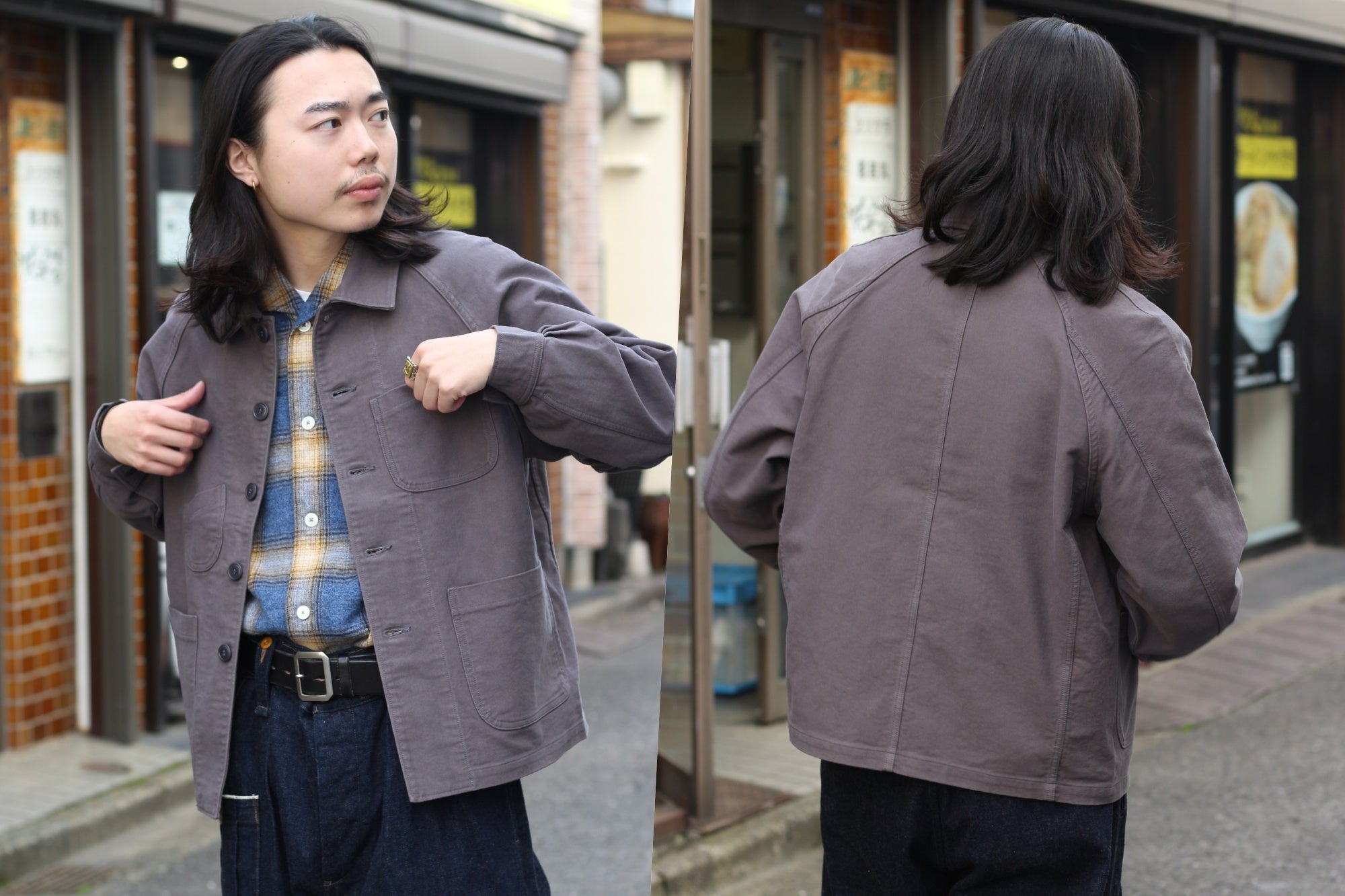 Pherrow's】日本のワークとフレンチワークのハイブリッドジャケット