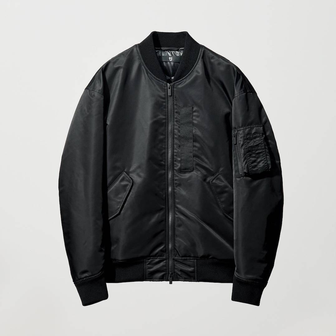 UNIQLO ＋J プラスJ 2026年 復刻 MA1 ハイブリッドダウン ジルサンダー