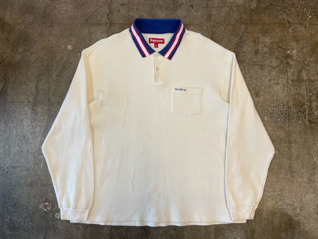 supreme thermal l/s polo shirt | NOOK blog
