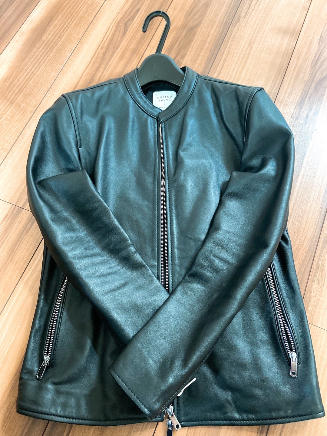 UNITED TOKYO ラムレザーシングルライダース | かぎしっぽの服猫ブログ