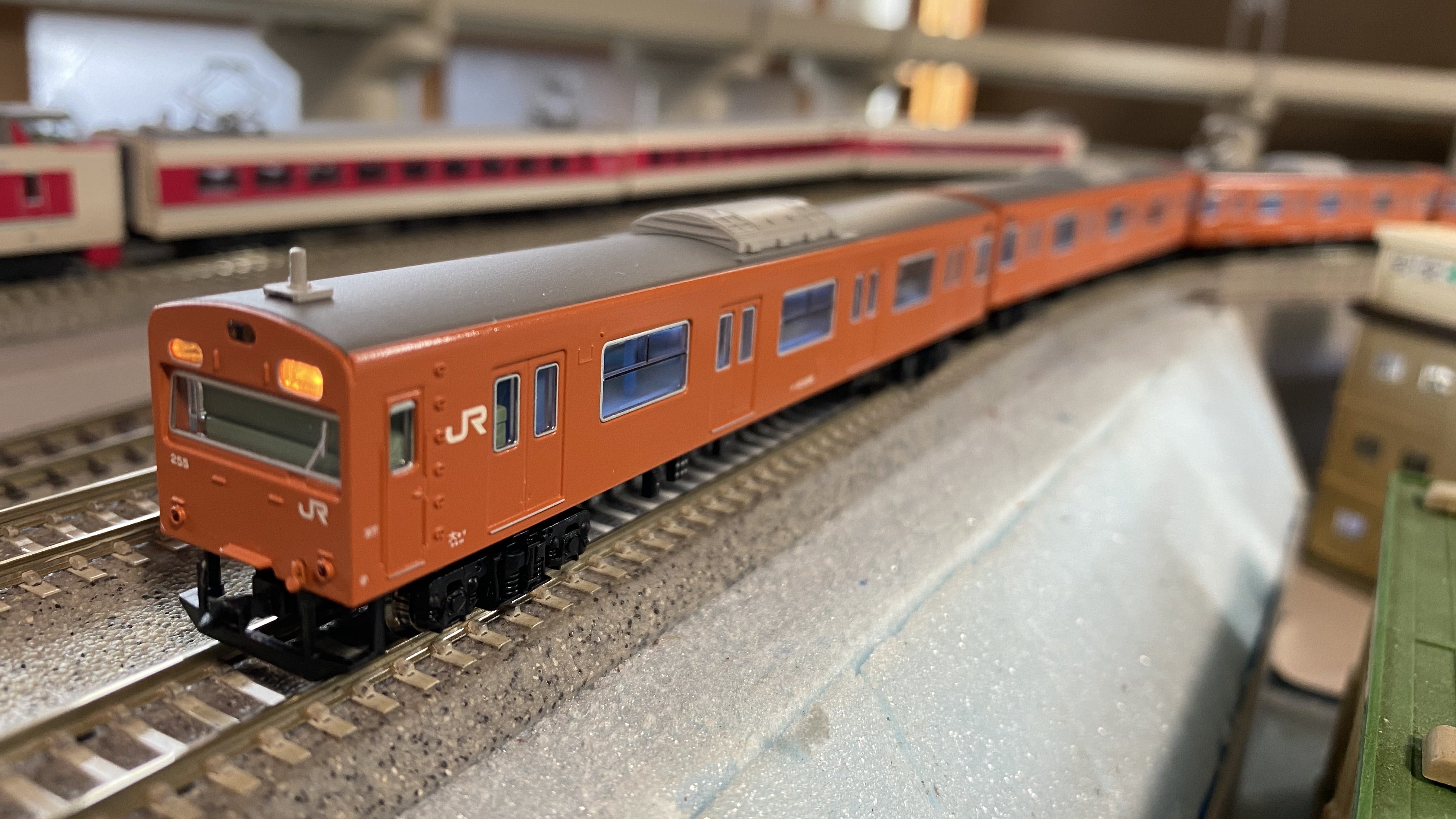 Nゲージ】マイクロエース A-0410 103系 西日本更新車 オレンジ8両