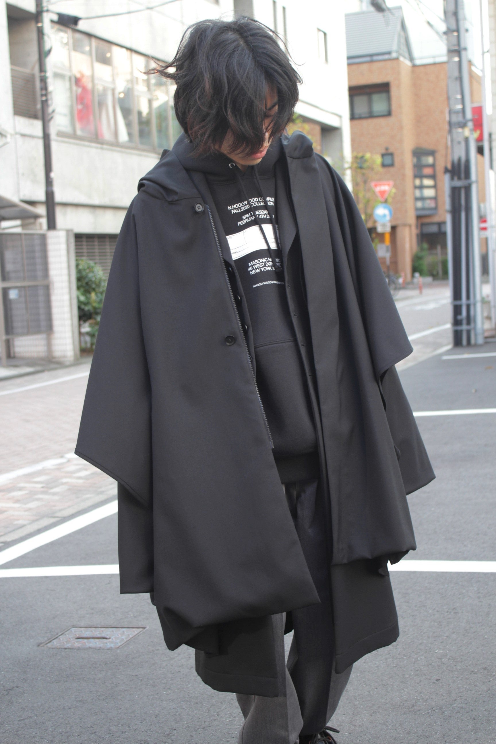 GroundY[グラウンドワイ] ヨウジヤマモトらしい構築的なデザインと