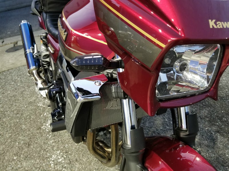 ZRX1200DAEG純正のウインカーを「超簡単に」シーケンシャルウインカー