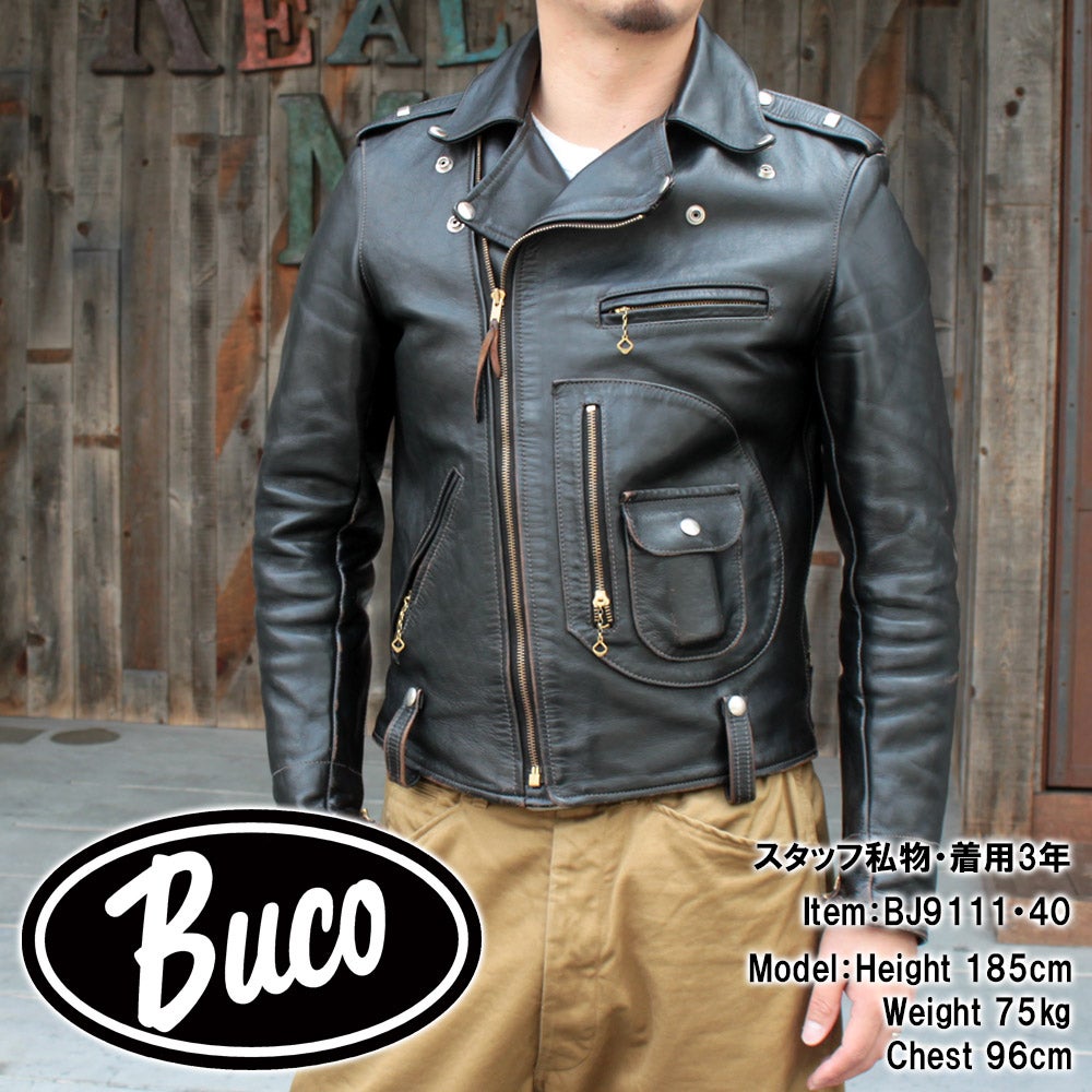 BUCO J-24 ダブルライダースジャケットのご紹介です♪ | リアル
