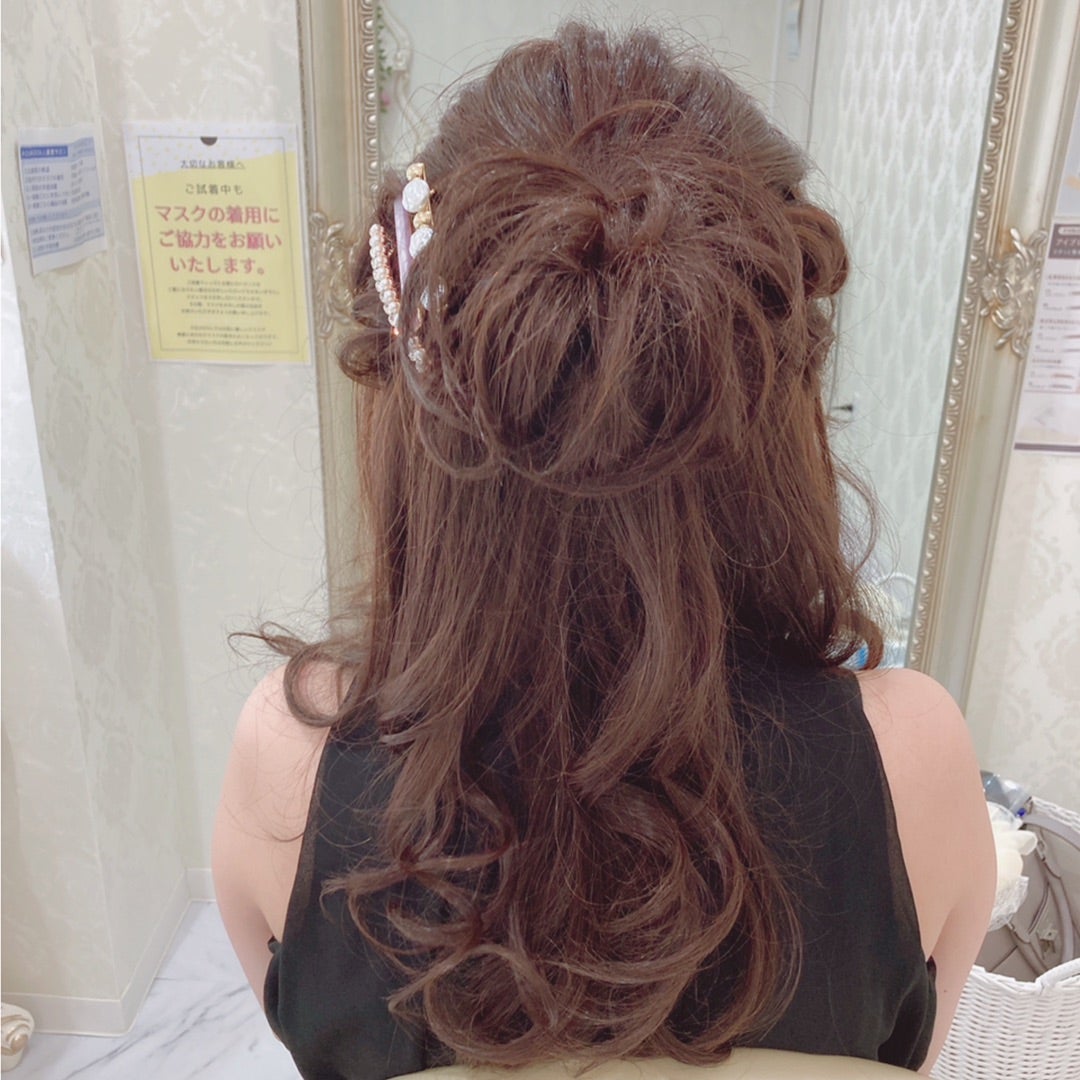 ウィッグで結婚式ヘアアレンジ♪ | 横浜サロン公式ブログ| 自然な