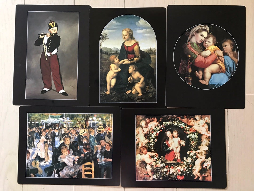 家庭保育園の教材『家庭名画美術館』を使って。 | 38の育児日記｜塾