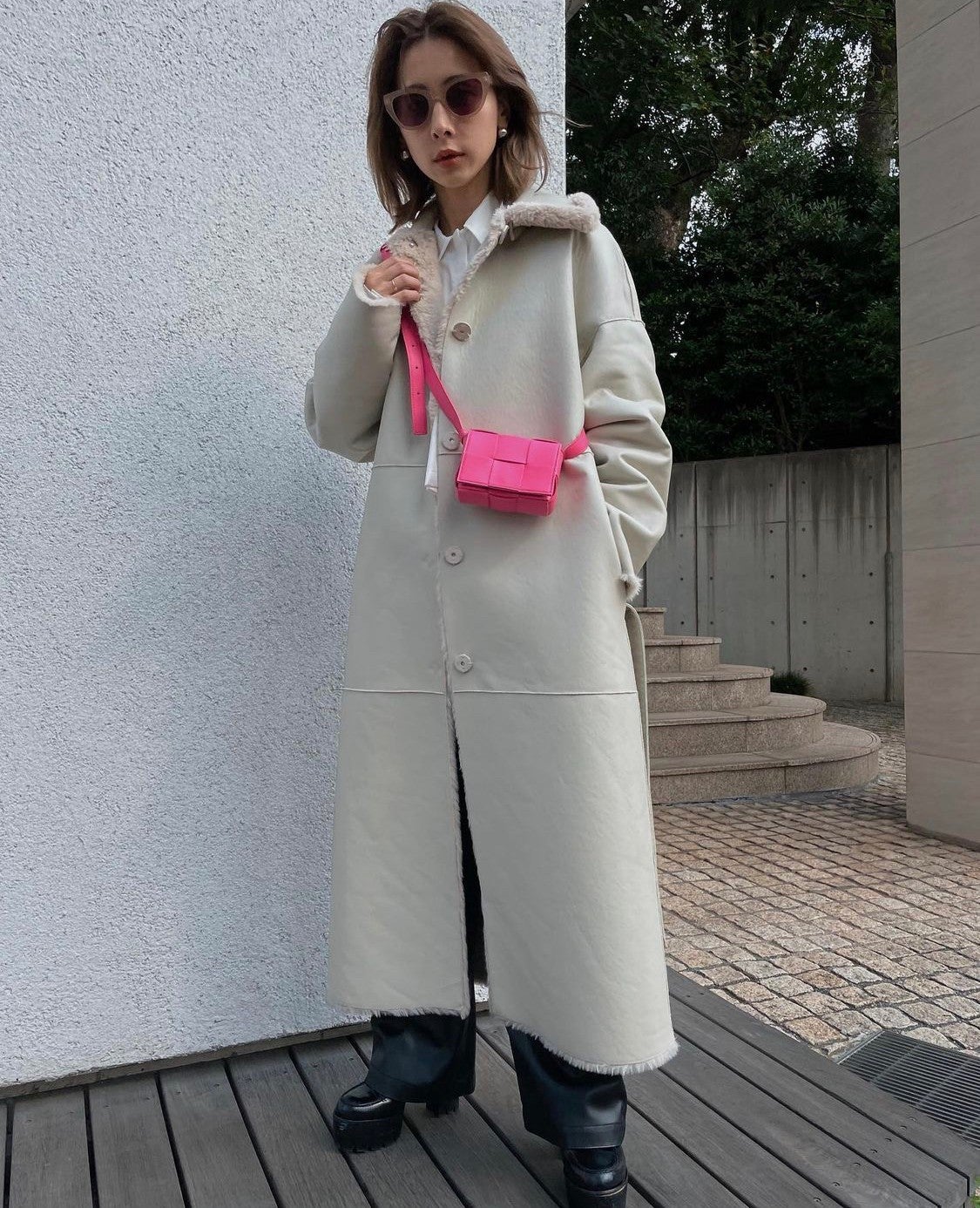 即完売のMANY WAY FAKE BOA COATが緊急再入荷決定♡ | 黒石奈央子