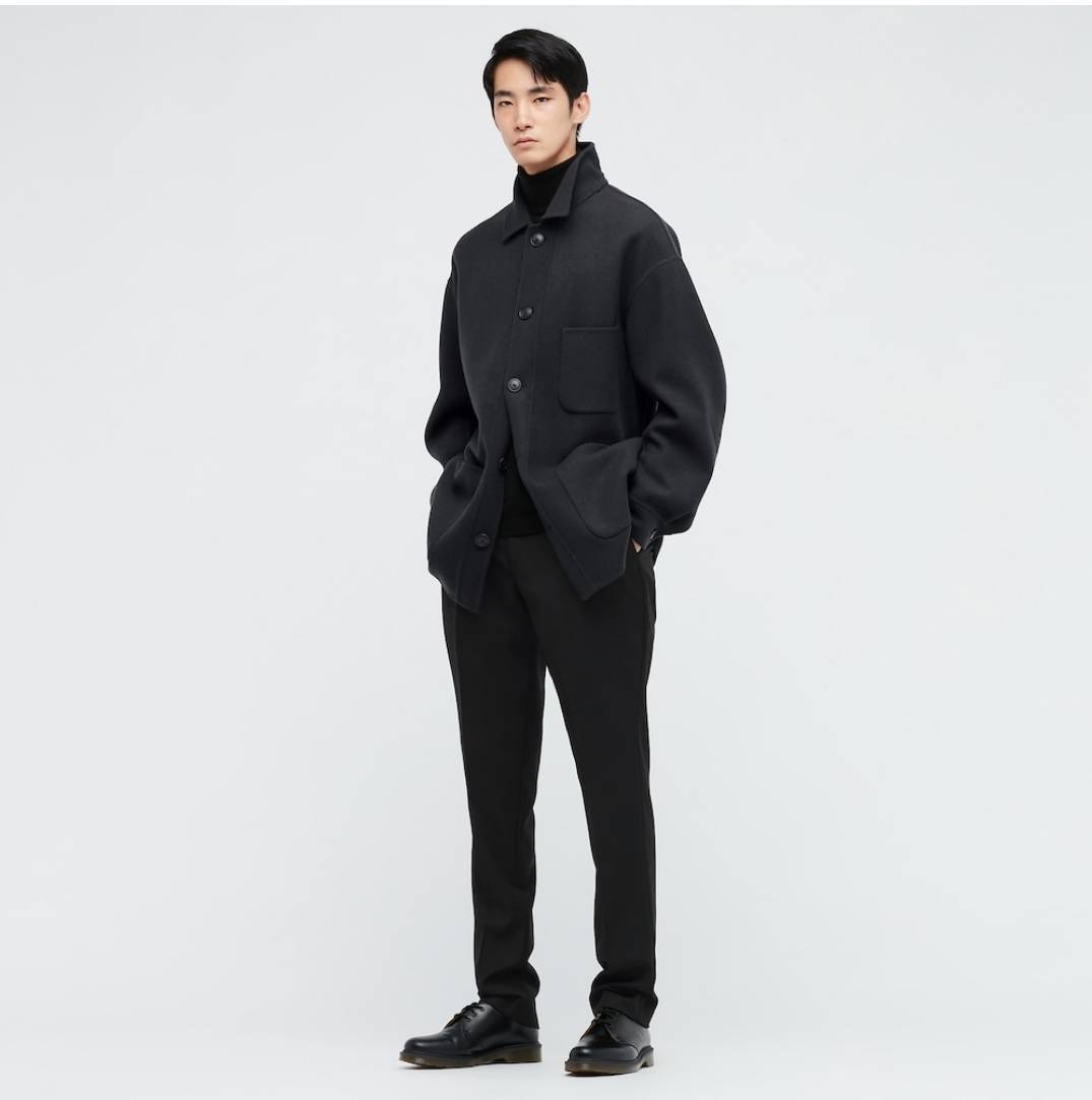 UNIQLO プラスJ 2021秋冬】ウールブレンド オーバーサイズシャツ