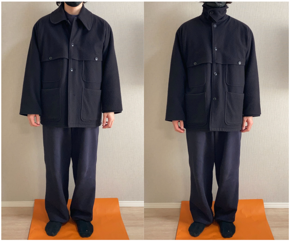 冬最強アウター】COMOLIナッピングウールマッキノークルーザーレビュー