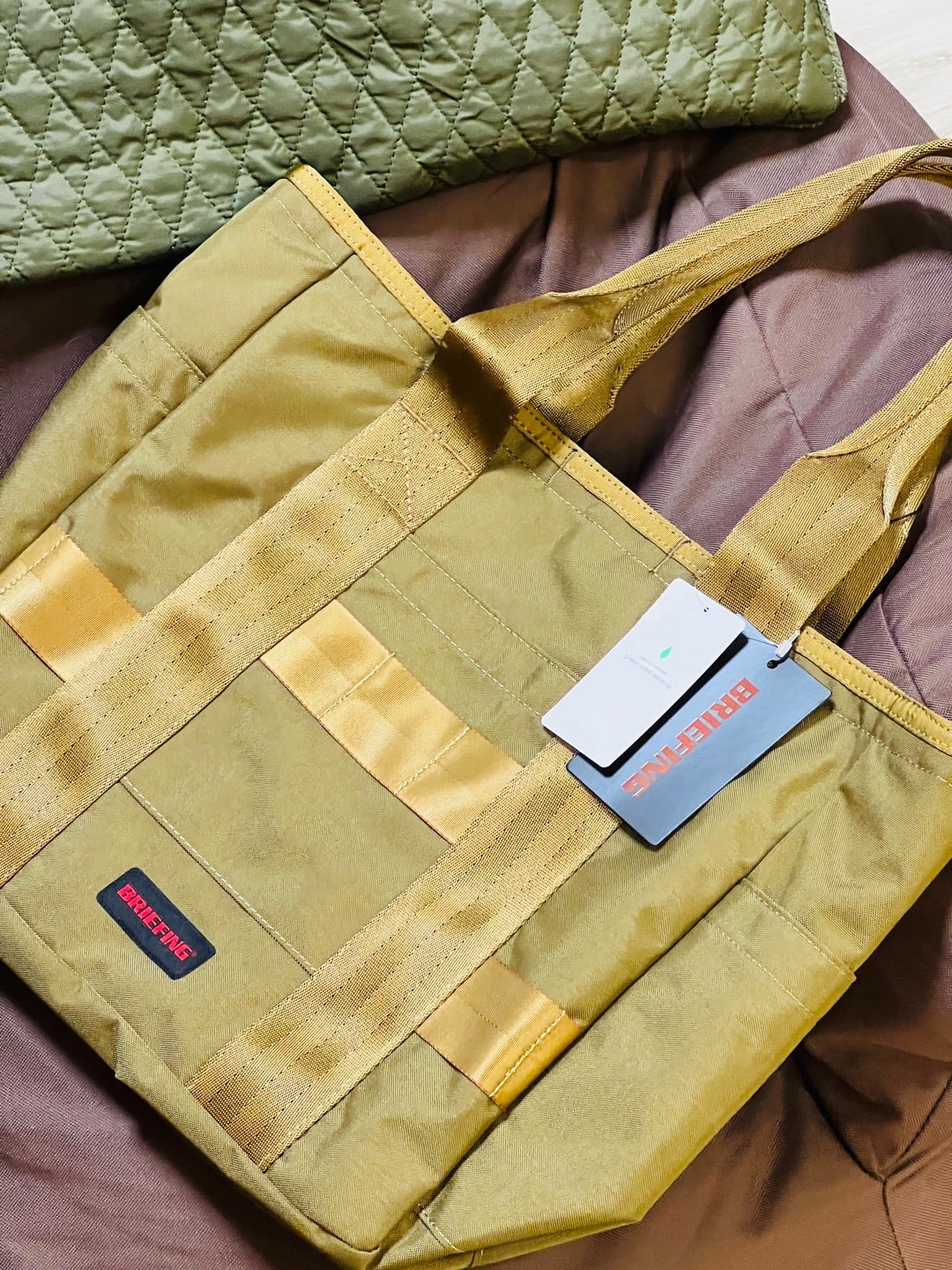 green label relaxing別注」BRIEFINGのWバケットトートバッグ | 夫婦で