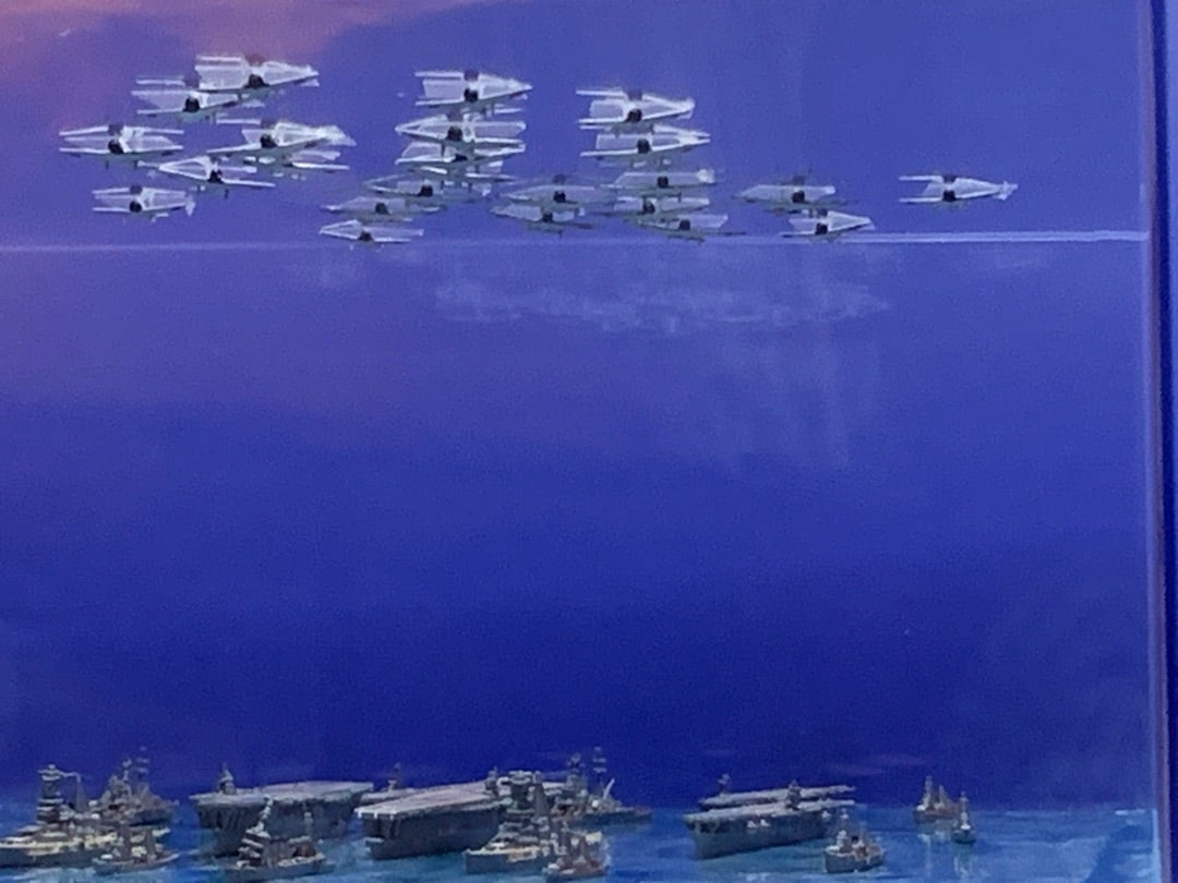 ハワイ真珠湾攻撃 南雲機動部隊1/3000 | お城のジオラマ鍬匠甲冑屋