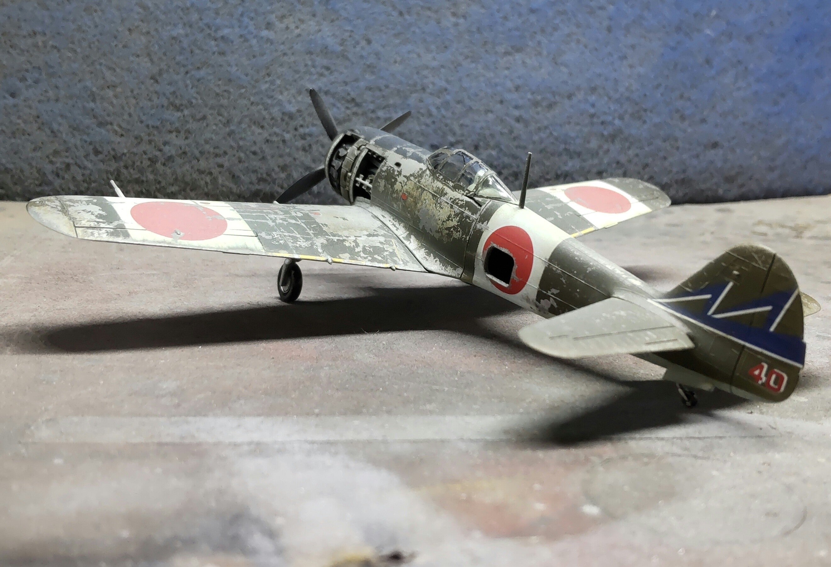 帝國陸軍四式戦闘機『疾風』拾 完成 | Model world