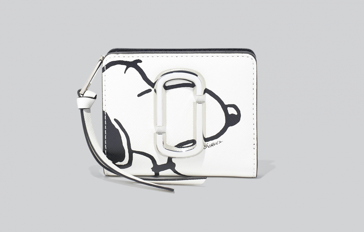 スヌーピーとウッドストックのウォレットが「ピーナッツ × ザ マーク