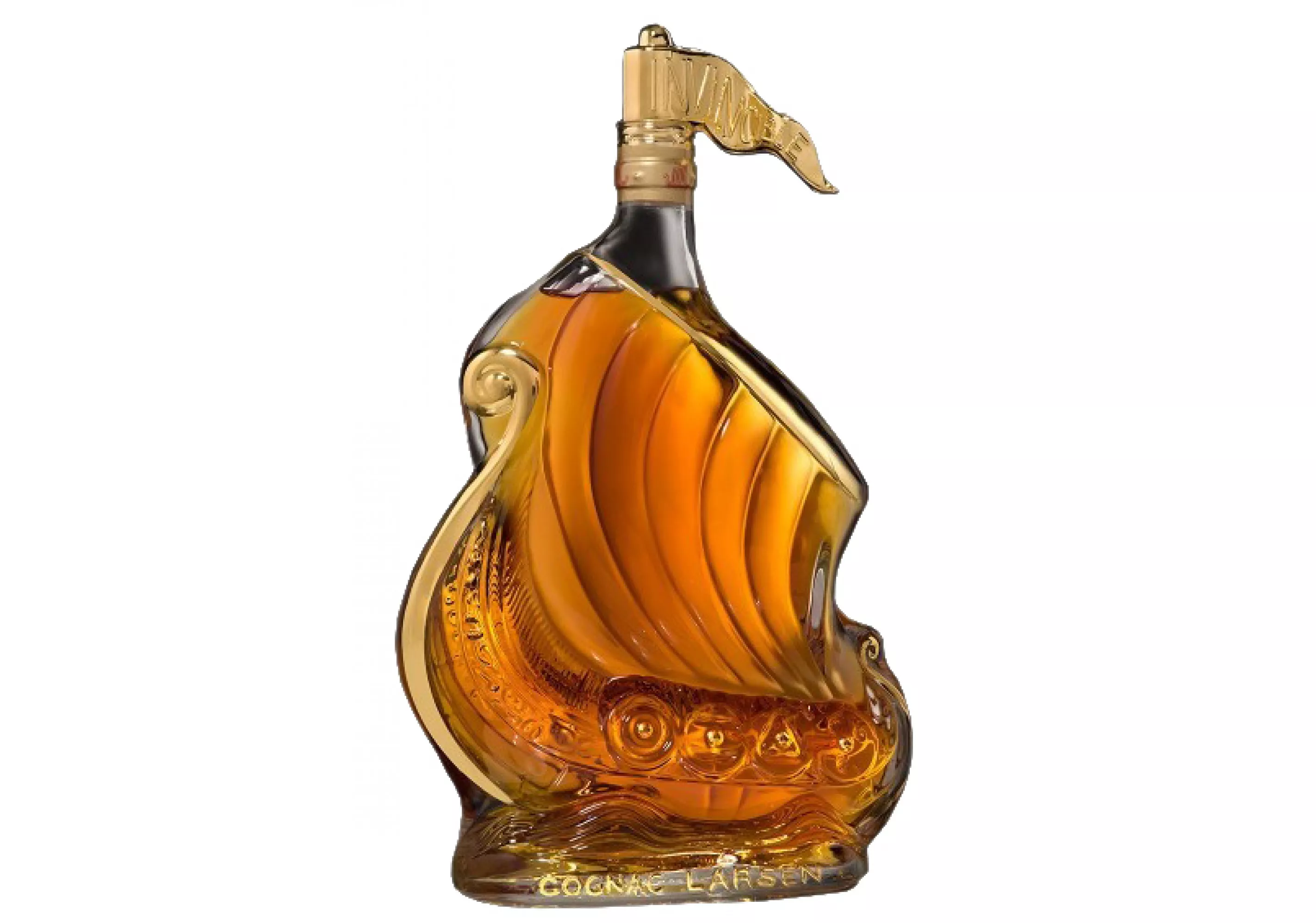 ラーセンバイキングシップゴールドコニャック：Cognac-Expert.comでの