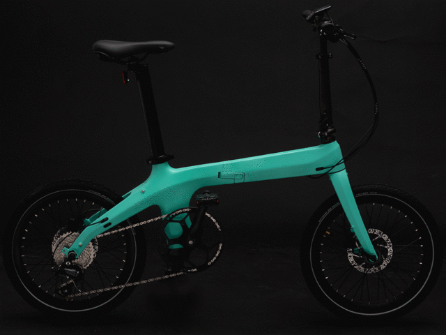 折りたたみができて12.8kg！7.0Ahバッテリー搭載の電動アシスト自転車