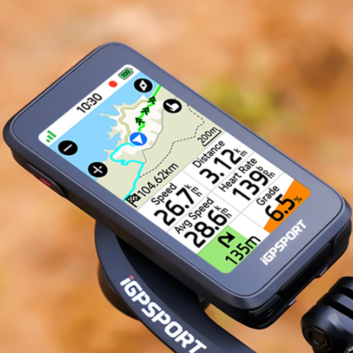 Ciclocomputador com GPS Igpsport Binavi Air Touch Screen - Bike Point