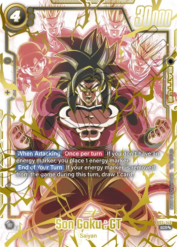 FB07-122 Son Goku : GT Dragon Ball Super Card Game Fusion World