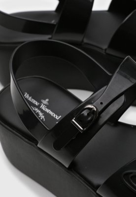 Sandália Melissa Vivienne Westwood Anglomania Preta - Compre Agora