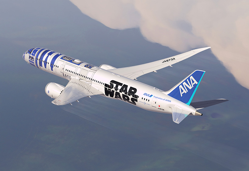 ANA's star wars themed R2-D2 aircraft to take passengers far, far away