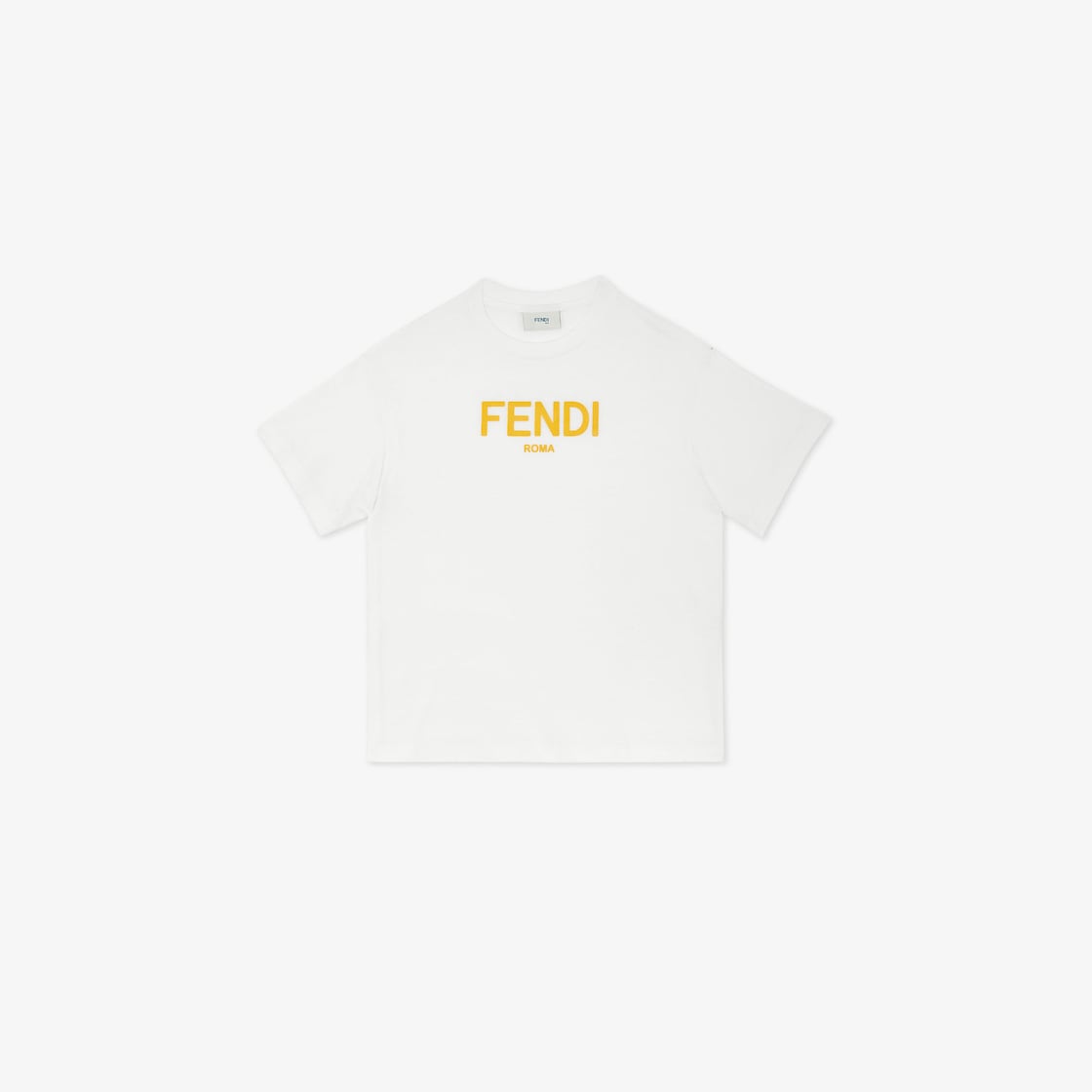 Junior T-Shirt Cotton Yellow | Fendi