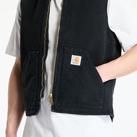 Vests Carhartt WIP Classic Vest UNISEX Black Stone Canvas (I034821