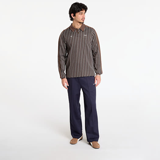 T-shirts Puma x JJJJOUND T7 Longsleeve Polo Chocolate (63553852