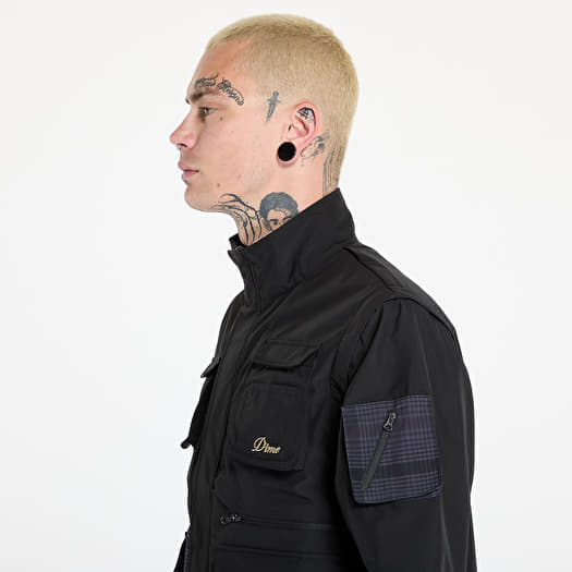 Jackets DIME Fishing Zip-Off Jacket UNISEX Black (DIMEFA241BLK