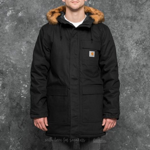 Jackets Carhartt WIP Siberian Parka Black (I023086 black) | Footshop
