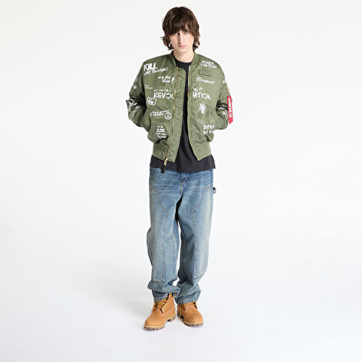 Men's jackets Alpha Industries MA-1 Peace Sage Green (156136-01
