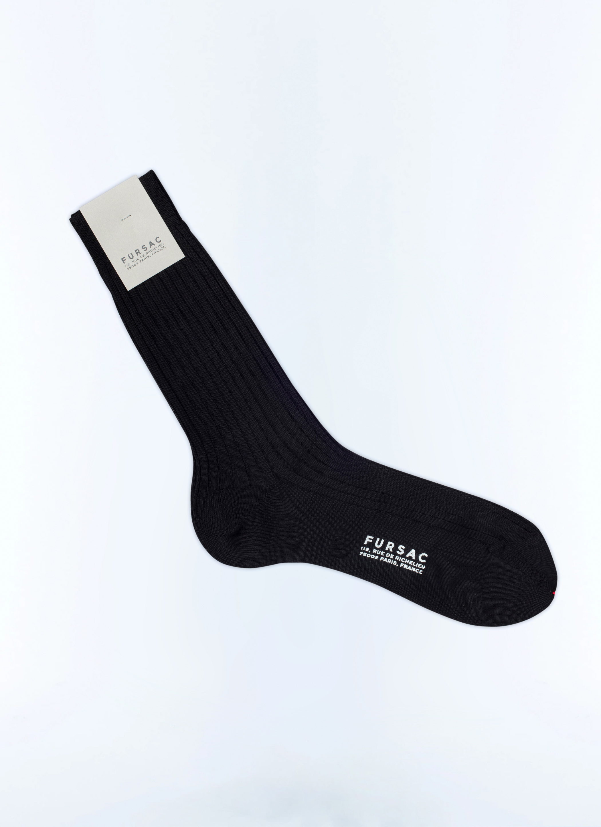 Black Socks for Men - Fursac - D2SOCK-VA17-20