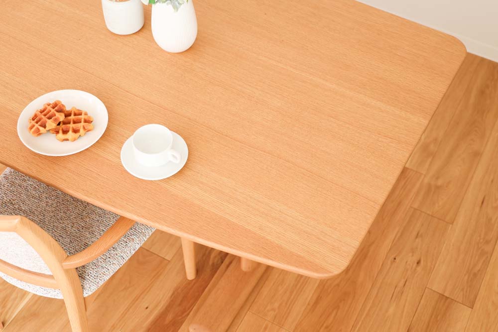 NEO TABLE 変形ロケット形 2本脚 | 【公式】飛騨の家具『株式会社