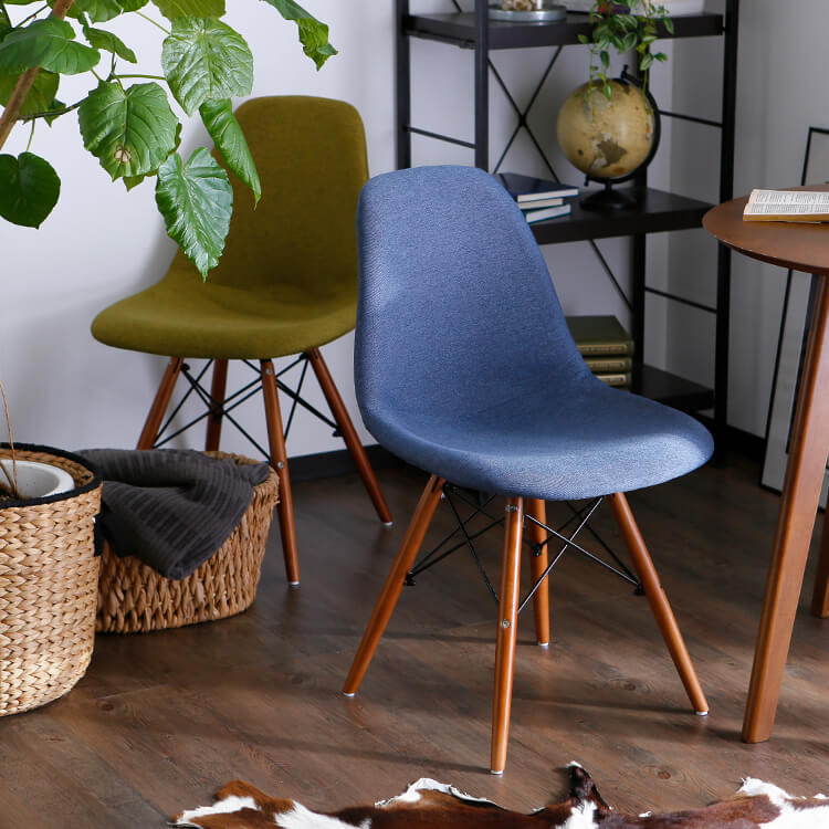 大人気商品】人気のシェルチェアがリプロダクト(ネイビー/グリーン