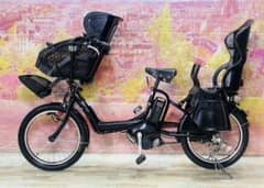 ZK3484 電動自転車 ブリヂストン アンジェリーノ 子供乗せ 20インチ