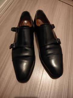 スコッチグレイン ビジネスシューズ ダブルモンクストラップ 25cm