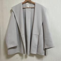 ROPEロペ リバーメルトンセーラーカラーショートフォルムコート