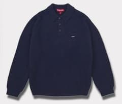 Supreme Small Box Polo Sweater 25FW Navy - メルカリ