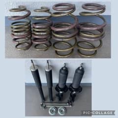 スイフトスポーツZC33S 純正ショック＆TEIN HIGH.TECHダウンサス