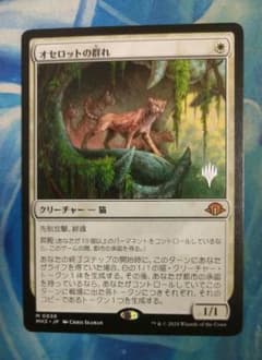 MTG オセロットの群れ/Ocelot Pride MH3 PWマークプロモ日 - メルカリ