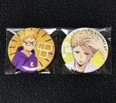 ハイキュー 極楽湯 思い出シャイニー 缶バッジ カプセルトイ 月島蛍