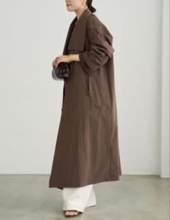 plage R'IAM LOOSE トレンチコートブラウン 38 - メルカリ