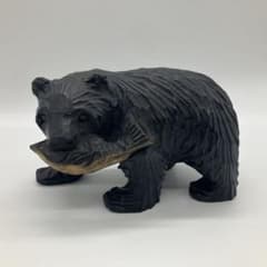 ヴィンテージ 木彫り 熊 アイヌ 北海道 民芸品 ミニサイズ - メルカリ