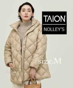 NOLLEY'S別注【TAION/タイオン】ダイヤキルトスタンドミドルダウンM