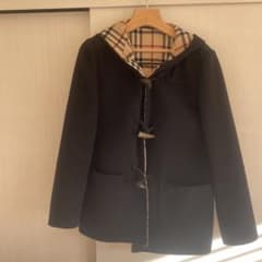 BURBERRYLONDON ダッフルコート サイズ40 ブラック - メルカリ